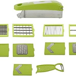 Mandoline Slicer and Dicer with multiple blade attachments