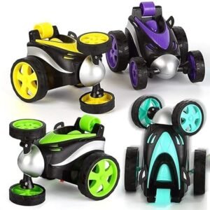 Side View of the Remote Control Stunt Car