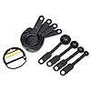 "Complete Dabster 8-Piece Measuring Set - Cups and Spoons in Black"