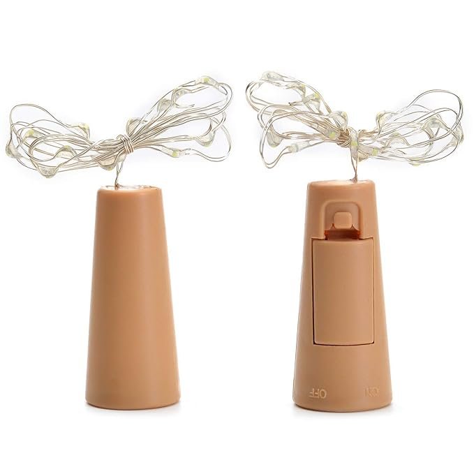 Warm White LED String Lights : Warm white LED lights for event decor