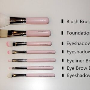 Hello Kitty Soft Pink Makeup Brushes for Beginners - Professional Results