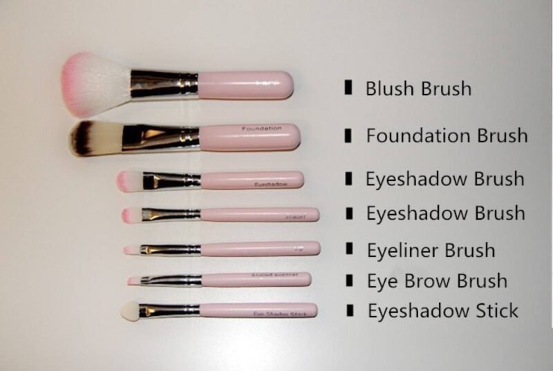 Hello Kitty Soft Pink Makeup Brushes for Beginners - Professional Results