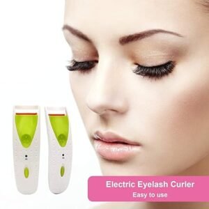 "Electric Eyelash Curler with Comb Design