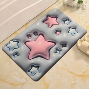 Quick-dry Diatomaceous Earth bath mat with water-wicking technology