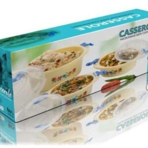 Double-wall thermal serving bowl for long-lasting warmth.