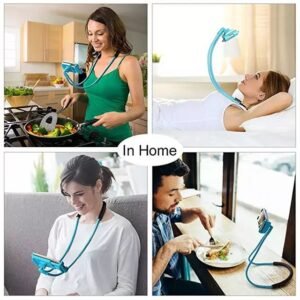 Flexible Lazy Neck Phone Holder - Multi-Function Mobile Stand