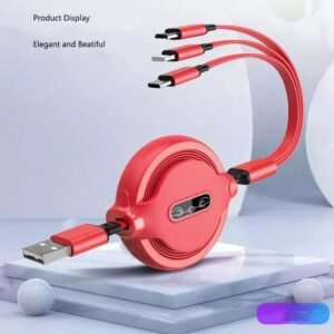 Extendable Charging Cable for Phones and Devices