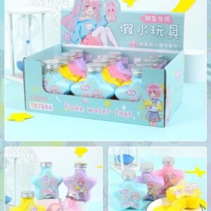 Colorful Magicwand Bubble Making DIY Clay Slime Kit