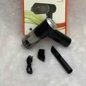 USB rechargeable car vacuum with HEPA filter