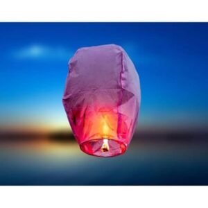VN Traders sky lanterns floating in the night sky