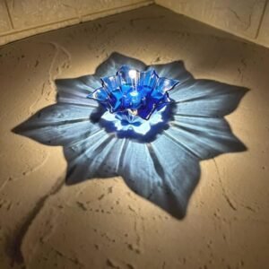 Set of LED Reflection Diyas for festive decoration