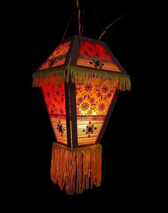 Eco-Friendly Diwali Lantern Front View Front view of Eco-Friendly Diwali Lantern by Infinite Inclinations