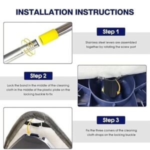 Self-Wringing Mechanism of Spin Mop