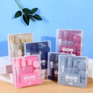 10-Piece Travel Toiletry Bottle Set