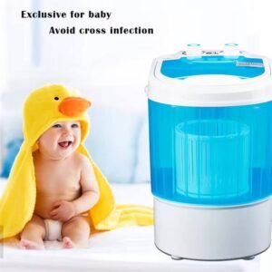 Top‑Load Mini Washing & Spin Dryer 1.5 kg Dry Basket