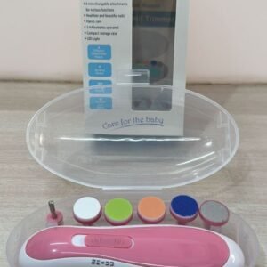 Multi Use Baby Nail Electric Kit With 6 Grinding Heads
