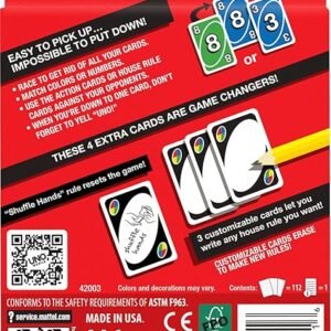 UNO Classic Red Pack Card Game