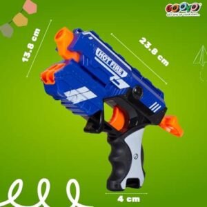 GY7037 soft bullet gun with foam darts for safe indoor and outdoor target shooting fun for kids