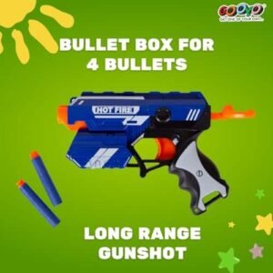 GY7037 soft bullet gun with foam darts for safe indoor and outdoor target shooting fun for kids