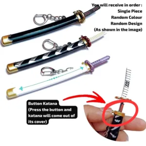Mini Katana Keychain – 15cm of Samurai Style