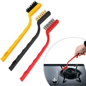 🔥 Gas Cleaning Brush – Keep Your Stove Spotless! ✨