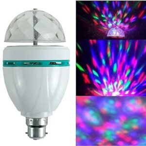 🌈 Magic Rotating Color Bulb 💡