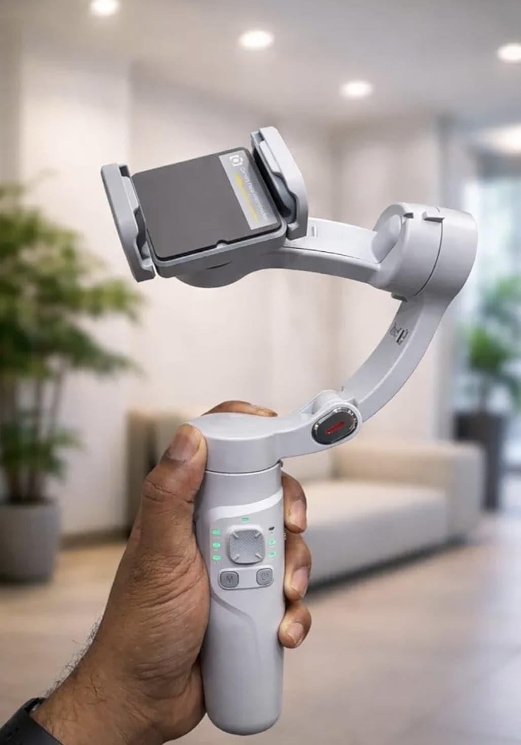 M1 3-Axis Smartphone Gimbal Stabilizer with Tripod Stand (3)