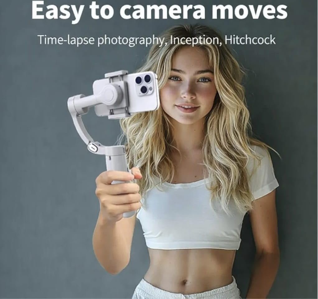 M1 3-Axis Smartphone Gimbal Stabilizer with Tripod Stand (4)