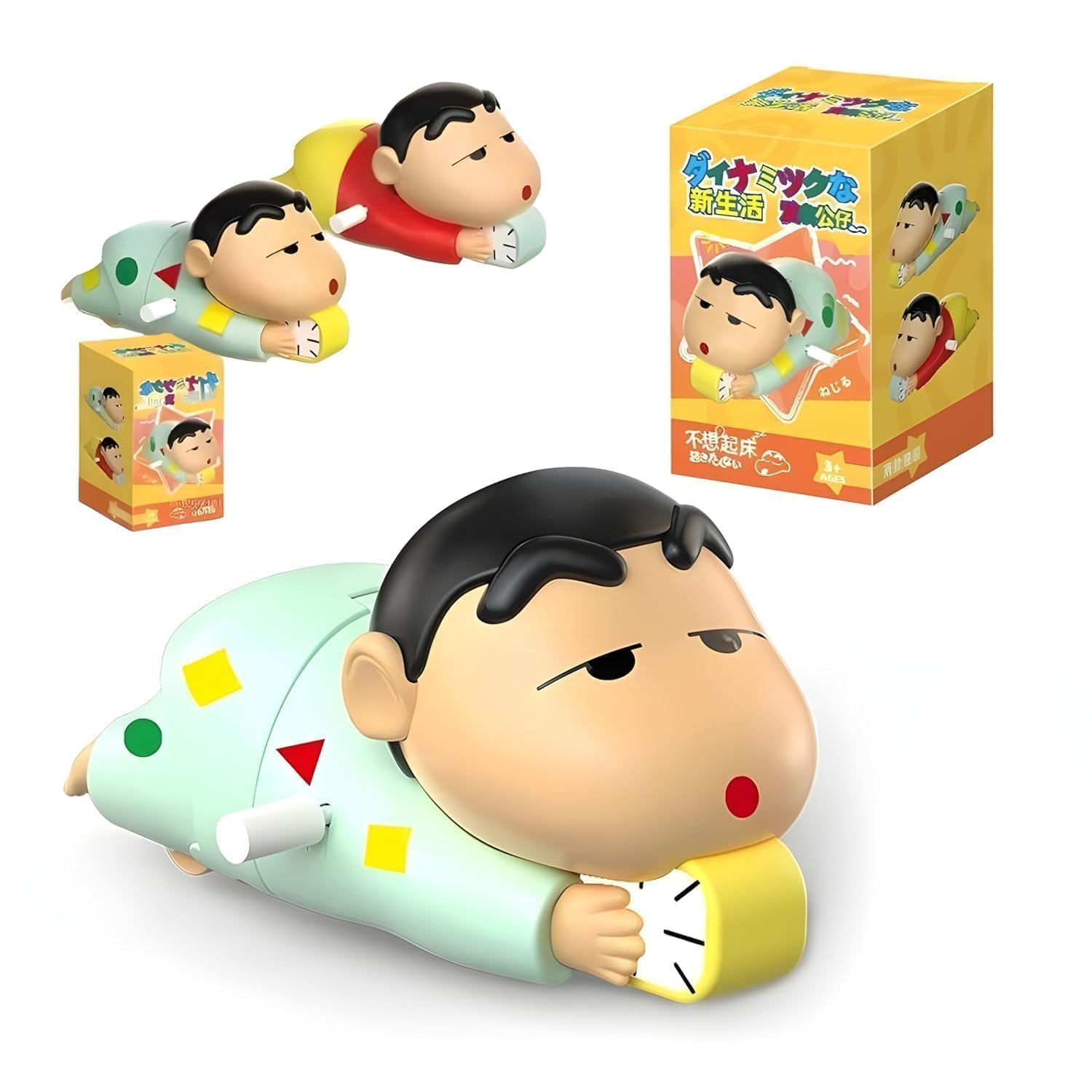 Cute Shinchan Crawling Toy (3) Shinchan Crawling Toy – Interactive Musical Baby Crawling Toy with Lights & Sound