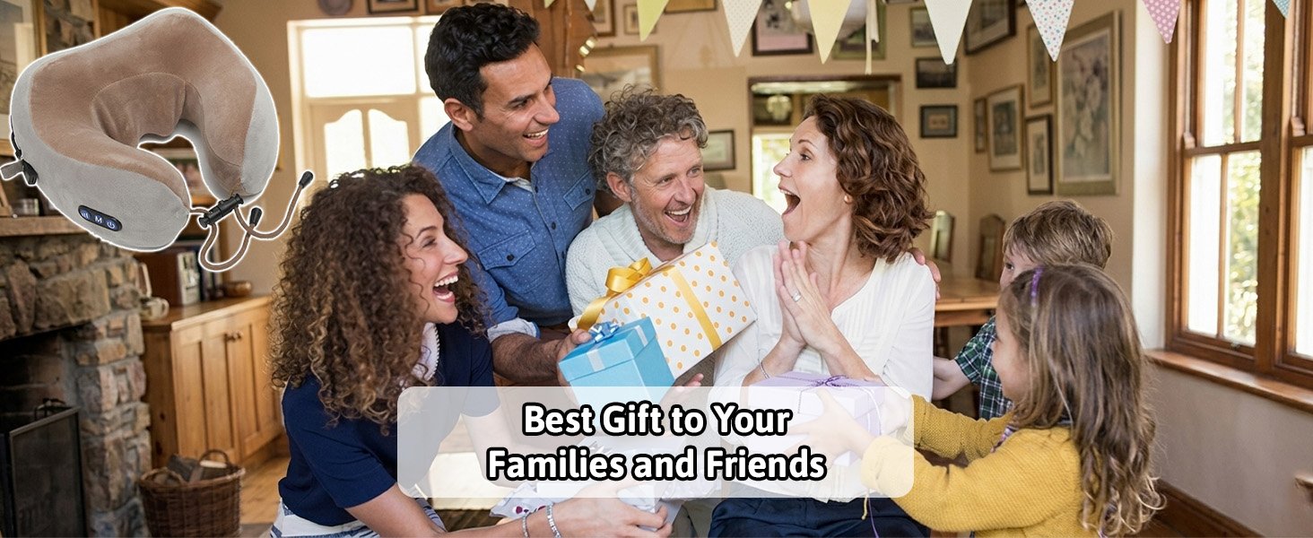 Rechargeable Neck Pillow Massager 1