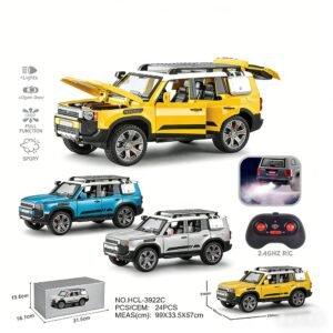 132 Defender 110 Alloy Model Car Die-cast Toy Car Simulation Off-road Vehicle Model Simulation Sound-light