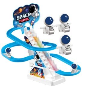 Astronaut Slide Toy Set with colorful space-themed design for kids