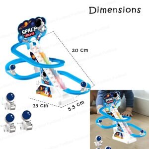 Astronaut Slide Toy Set with colorful space-themed design for kids