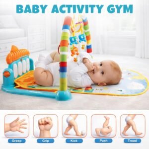 Kick and Play Multi-Function ABS High Grade Plastic Piano Baby Gym and Fitness Rack Products